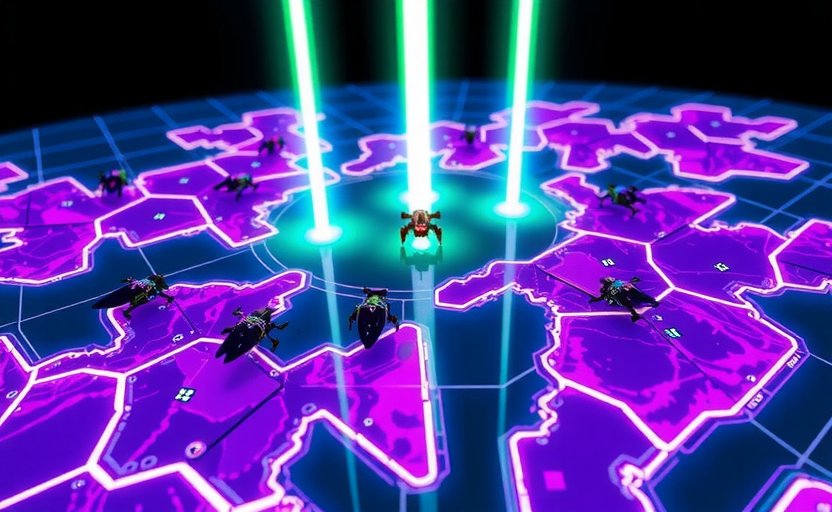 Quantum Tactics: Strategy games con elementos futuristas y tácticas innovadoras de Play Nubo